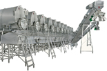 Curd draining and maturation system with auger DMC 3